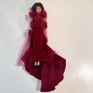 Mattel Barbie Scarlett OHara Gone With The Wind Doll Red Gown 12815 1994